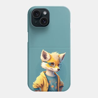 Anthropomorphic Fox Life Phone Case