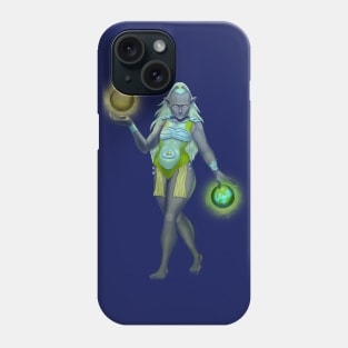 character with a magic ball Phone Case