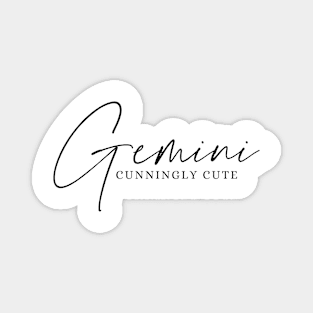 Gemini - Cunningly Cute | Adorable Zodiac Magnet