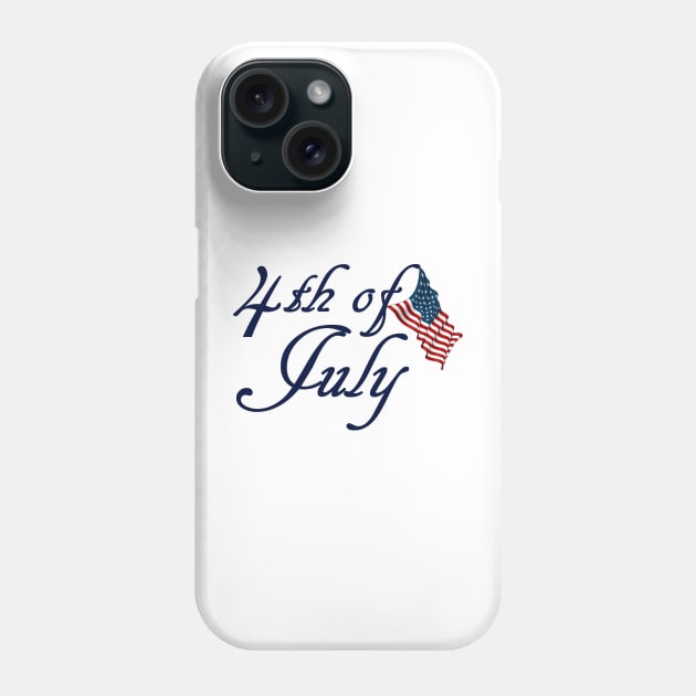 4th of July Phone Case by Mas Design