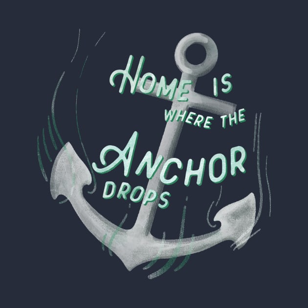 Home is where the Anchor drops - deep blue by MisTral