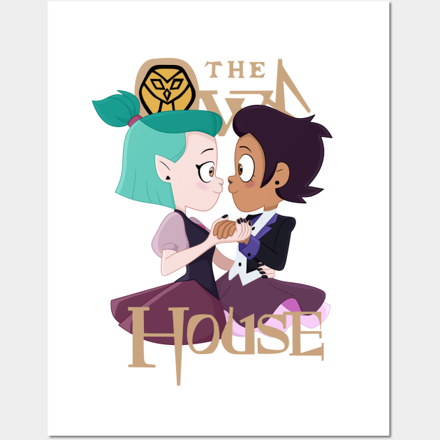 Luz and Amity The Owl House - The Owl House - Posters and Art