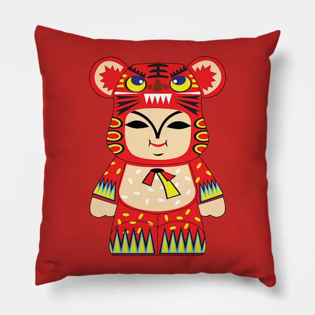 Golden Child Pillow by zoneo