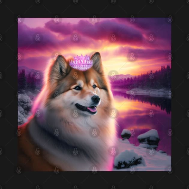 Finnish Lapphund Portrait by Enchanted Reverie