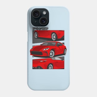 Red Toyota GR86 Phone Case