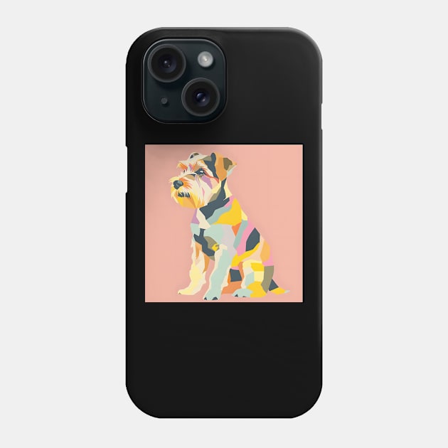 Lakeland Terrier in 70's Phone Case by NatashaCuteShop