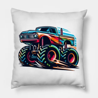 Monster Truck Pillow