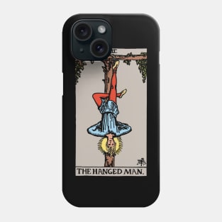 The Hanged Man Tarot Card Rider Waite Phone Case