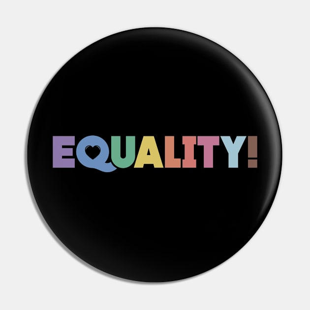 Equality Pin by yanmos