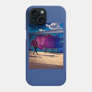 Graffiti Coney Island Boardwalk Brooklyn NYC Phone Case