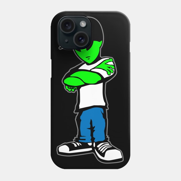 Alien Phone Case by hobrath