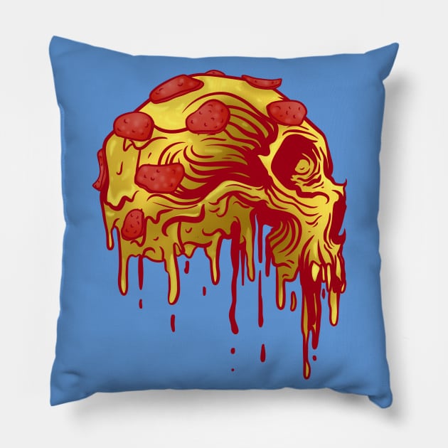 Hungry for Pizza Pillow by Manfish Inc.