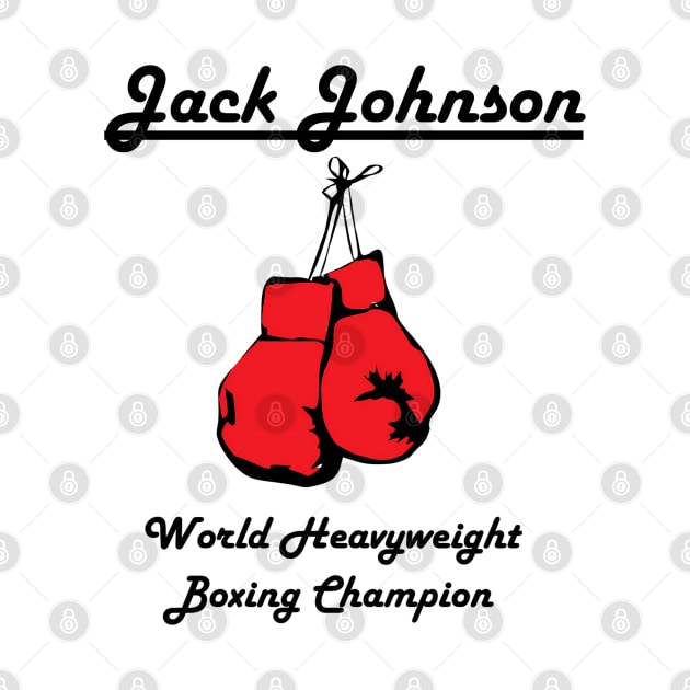 Jack Johnson - World Heavyweight Boxing Champion - 1910 by MattyO