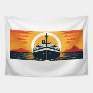 Seafarer's Journey: Unleash Your Inner Adventurer on a Cruise Ship Tapestry