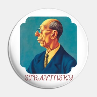 IGOR STRAVINSKY Pin