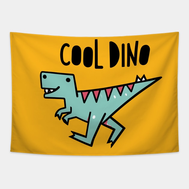 Cool Dino Tapestry by Tiberiuss