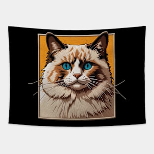 Ragdoll Cat Embroidered Patch Tapestry