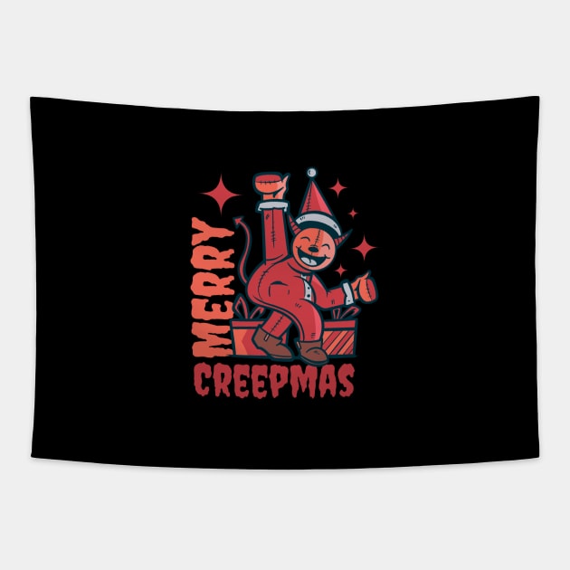 Merry Creepmas Tapestry by Safdesignx