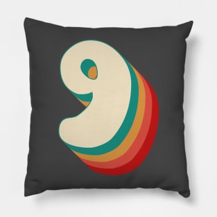 Number 9 Pillow