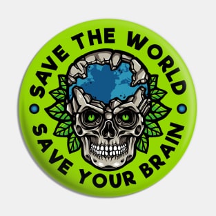 Save The World Pin