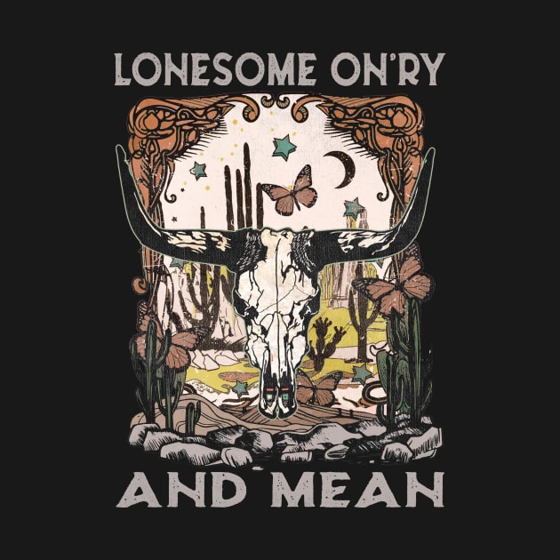 Lonesome On'ry And Mean Bull Head Cactus by Maja Wronska