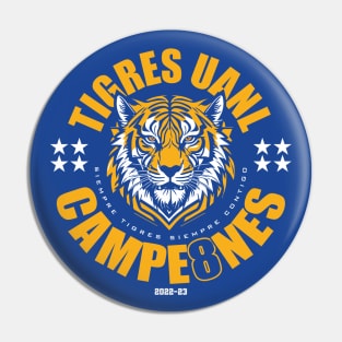 Tigres Campe8nes Pin