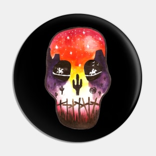 Skull Meridian Pin