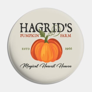 Hagrid's pumpkin farm Pin