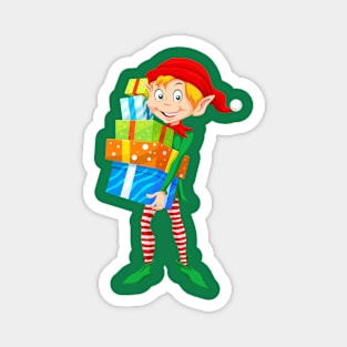 Christmas Elf Magnet