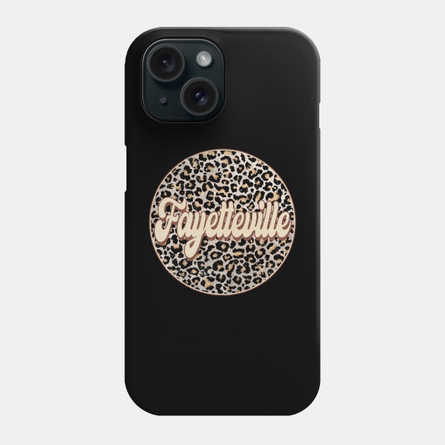 Classic Music Fayetteville Personalized Name Circle Birthday Phone Case by Friday The 13th