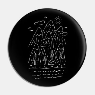 Quietness (for Dark) Pin