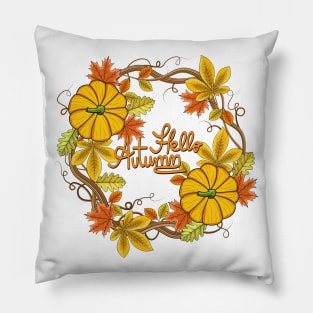 Hello Autumn Pillow