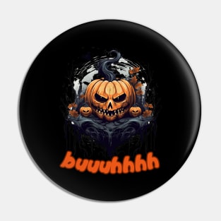 Buuhhhh-Halloween Haunt Pin