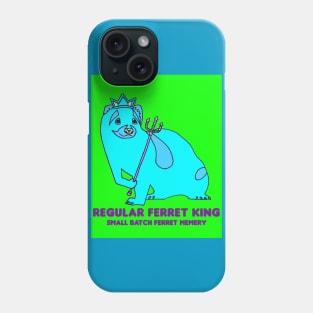 Neon Ferret King Phone Case