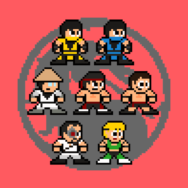 Pixelated Kombat by 8-BitHero