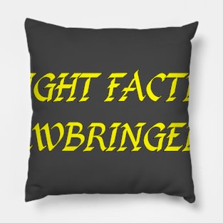 Lawbringer Pillow