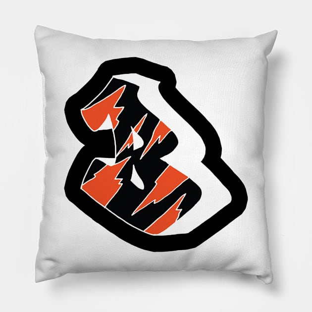 Cincinnati Bengals B! Pillow by Profi