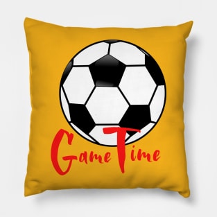 Time Game - Football Pillow