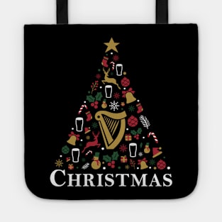 Irish Drink Christmas Tree Tote