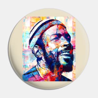 Marvin Gaye Abstract Paintings Pin