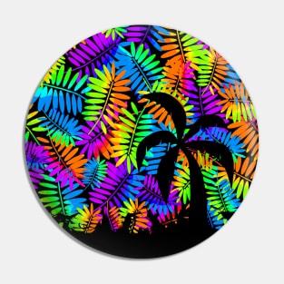 HOT Tropical Nights Palm Tree Pin