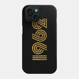 1962 Birth Year Glitter Effect Phone Case