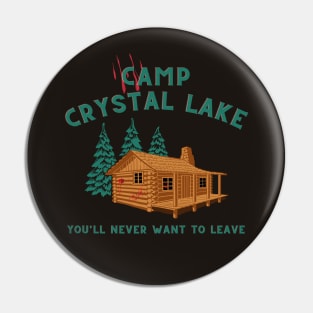 Camp Crystal Lake Friday the 13th Pin