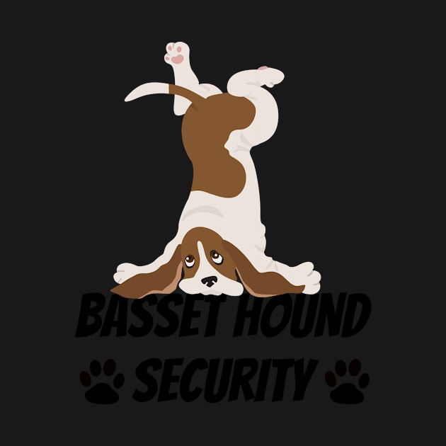 Basset Hound Security - Dog Quote by yassinebd