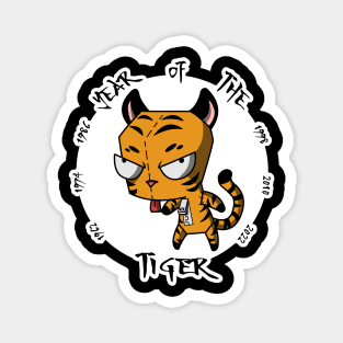 Gir, Year of the Tiger Magnet