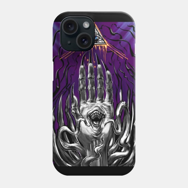 Hand of Doom Phone Case by Shawnsonart