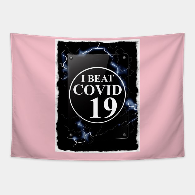 Covid 19 Tapestry by Redroomedia