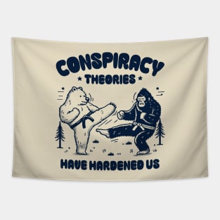 Conspiracy Theories Have Hardened Us Tapestry