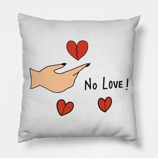 Broken heart Pillow