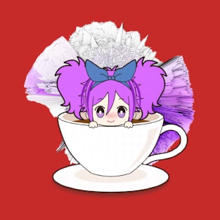 cute chibi coffee cup T-Shirt